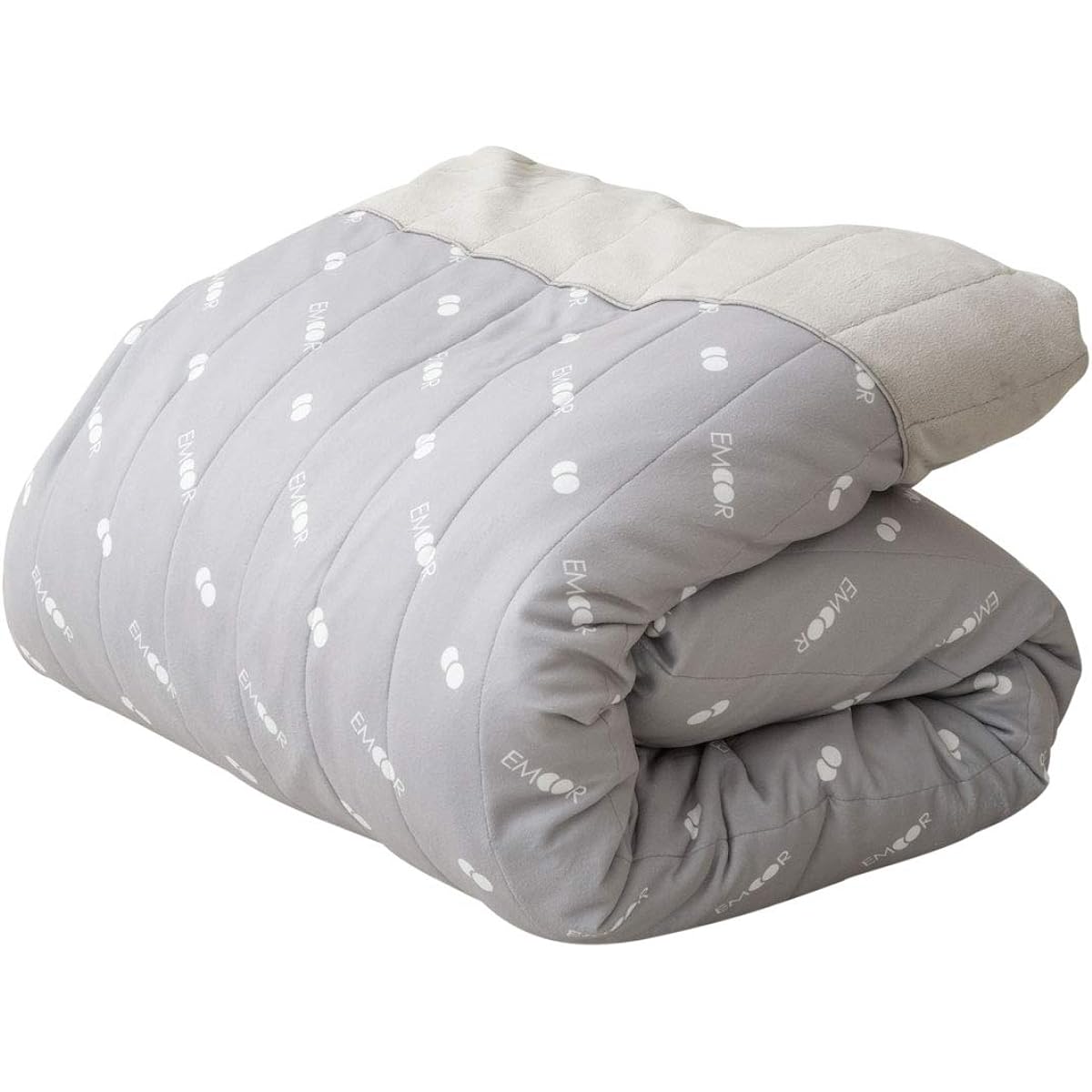 Emur Blanket, Single, Super Warm, 6 Layer, 6 Layer Blanket, Lightweight, Generates Heat, Retains Heat, Quiet, Can Also Be Used as a Cover, Futon, Gray