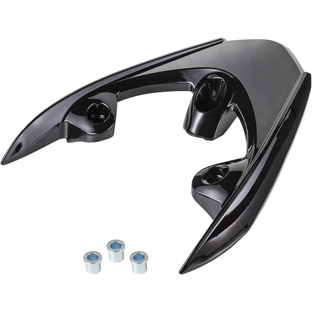 Bike Parts Center JOG ZR Rear Spoiler Black Painted Wing Cowl Yamaha JOG ZR SA39J 316601