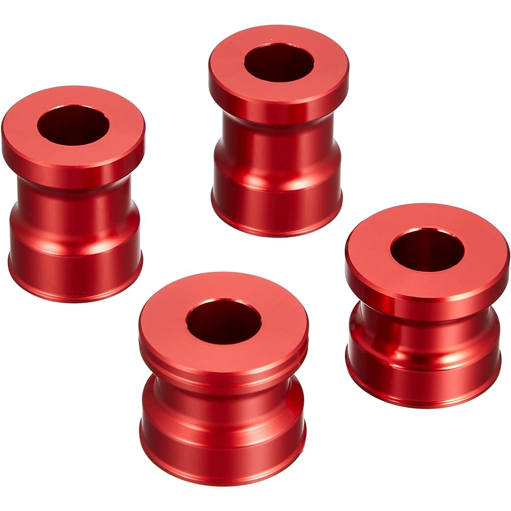 Gcraft Axle Color Monkey 125 MONKEY125 Aluminum Red Anodized Finish 31257