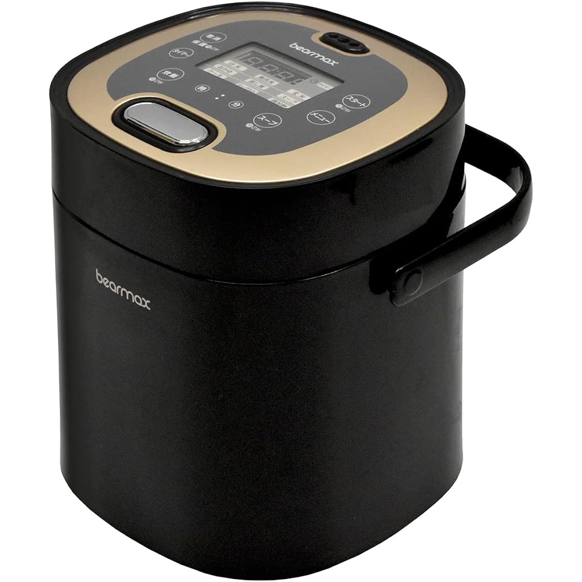 Kumazaki Aim Hikomaro's Multi Cooker Cooking Jewel Box MC-107HK Black 0.5 - 2.5 Cups Includes Original Recipe Book Supervised by Hikomaro