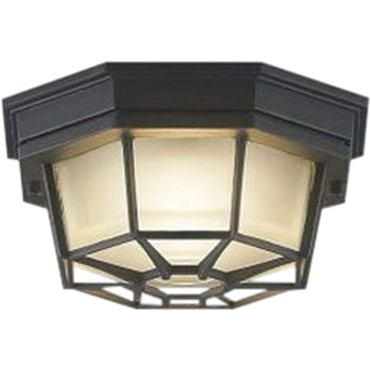 Koizumi Lighting LED eaves ceiling, direct/wall mounted, equivalent to 60W incandescent bulb, bulb color, AU45051L