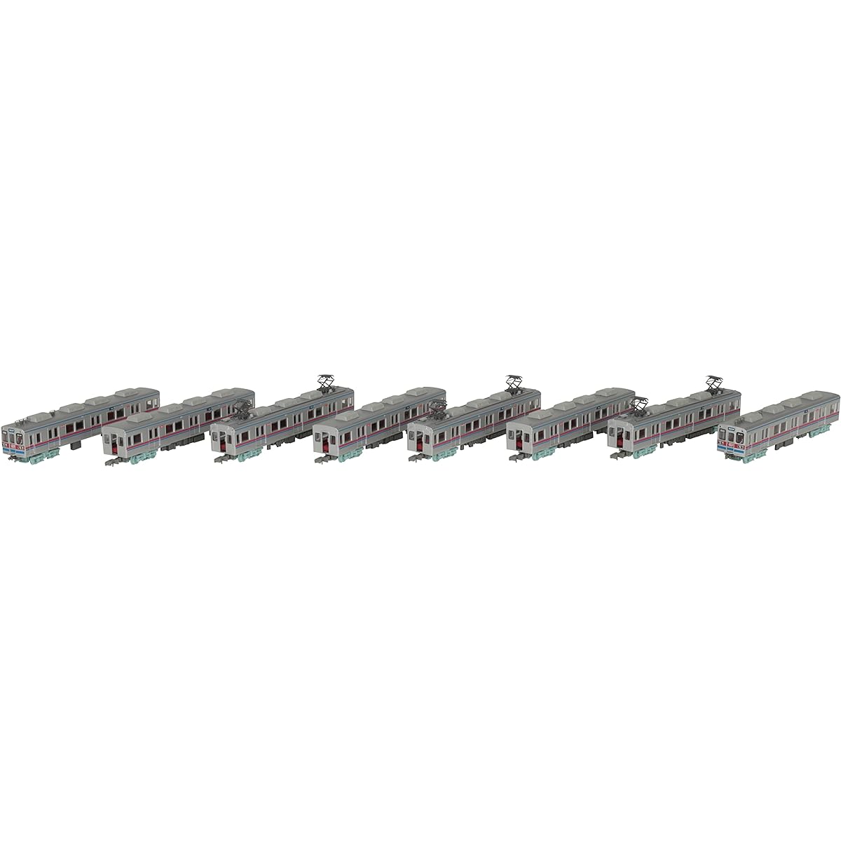 Railway Collection Iron Collection Keisei Electric Railway Type 3600 3638 formation 8-car set A Diorama supplies (manufacturer's first order limited production) 317180