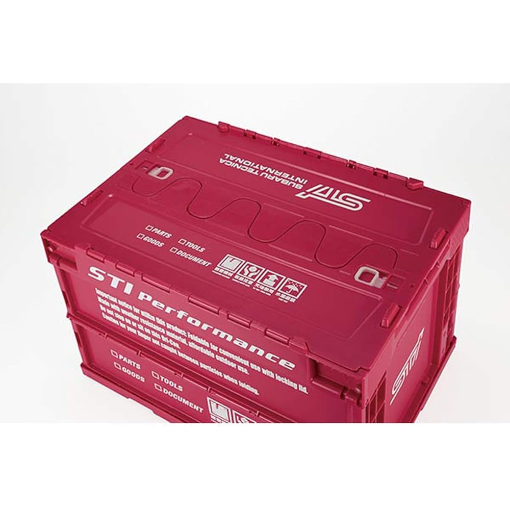 SUBARU [Genuine Subaru] STI [Folding container M size] CHERRY RED ver.