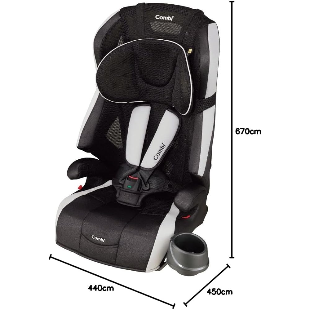 Combi Child & Junior Seat Joy Trip Egg Shock S GG W440 x D450 x H670mm (not including drink holder) For ages 1 to 11 Torino Black 113021