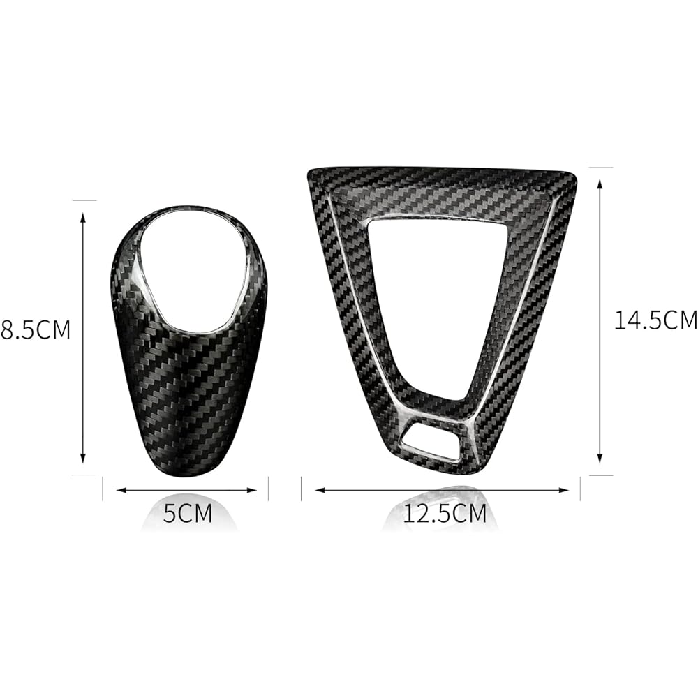 AirSpeed Carbon Fiber Gear Shift Nob Cabat Rim BMW M2 M3 M4 (2014-2018) Black