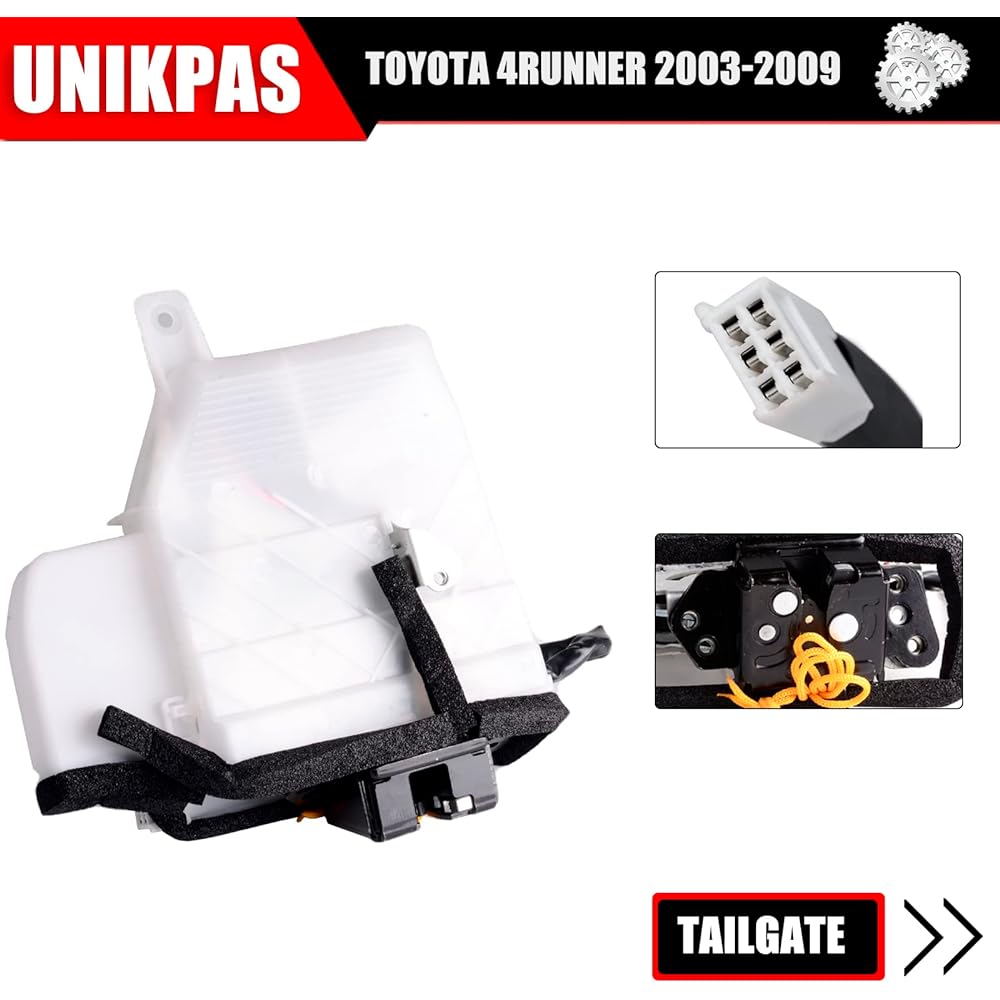 DLA653 Door lock actuator tail Gate lock lock lift with motor Toyota 4 Runner 2003-2009