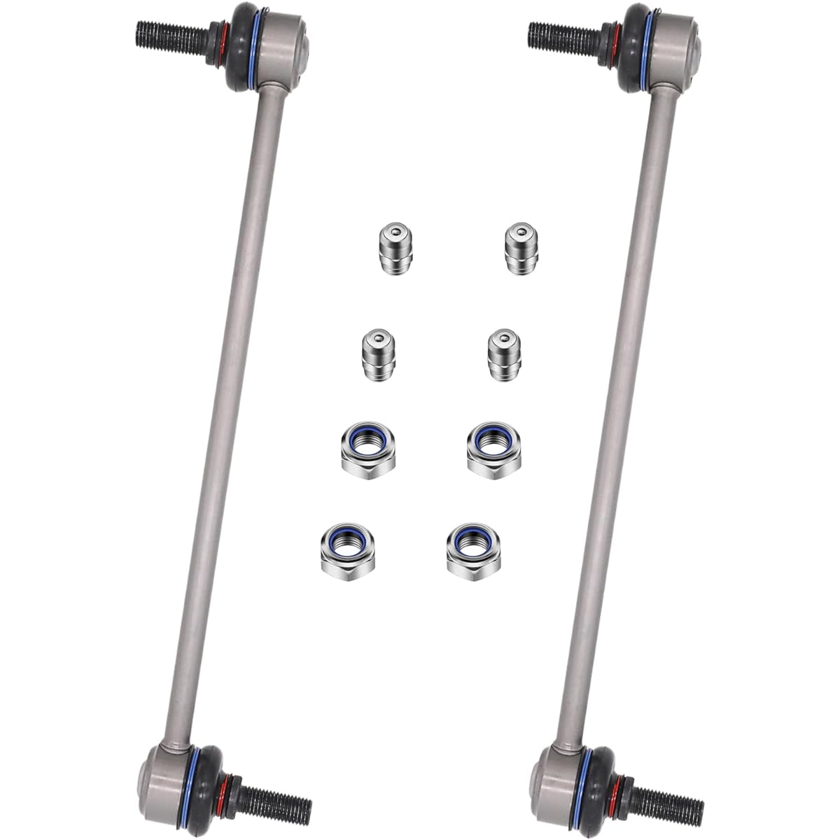 Lithops K750124 Zinc Nickel Alloy Front Stabilizer Swaver Link Grease Acura MDX 2006-2013 ZDX 2010-2013 Honda Pilot 2006-2015 Left+Right (Side) 2 pieces