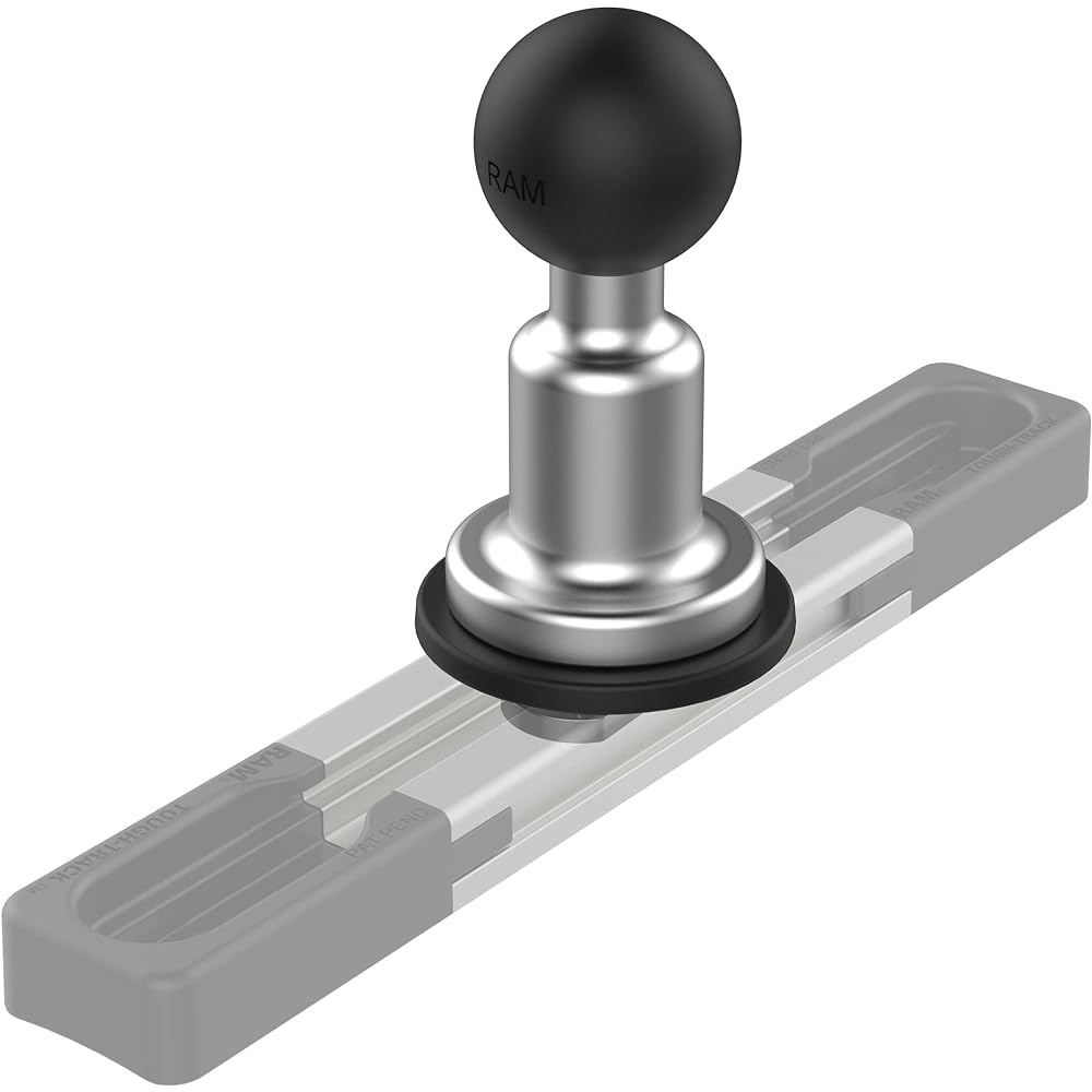RAM MOUNTS Aluminum trackball T bolt attachment RAM-B-463-TRA1U B size 1 inch ball