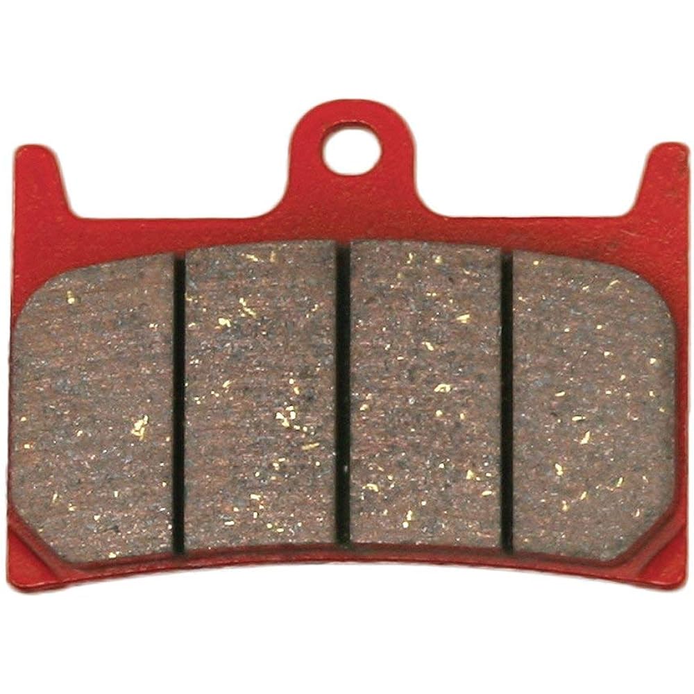 Daytona Motorcycle Brake Pad Red Pad (Semi Metal Pad) FZR250R(89-94) R1-Z(90-99) Front 79813 Thread No.:29