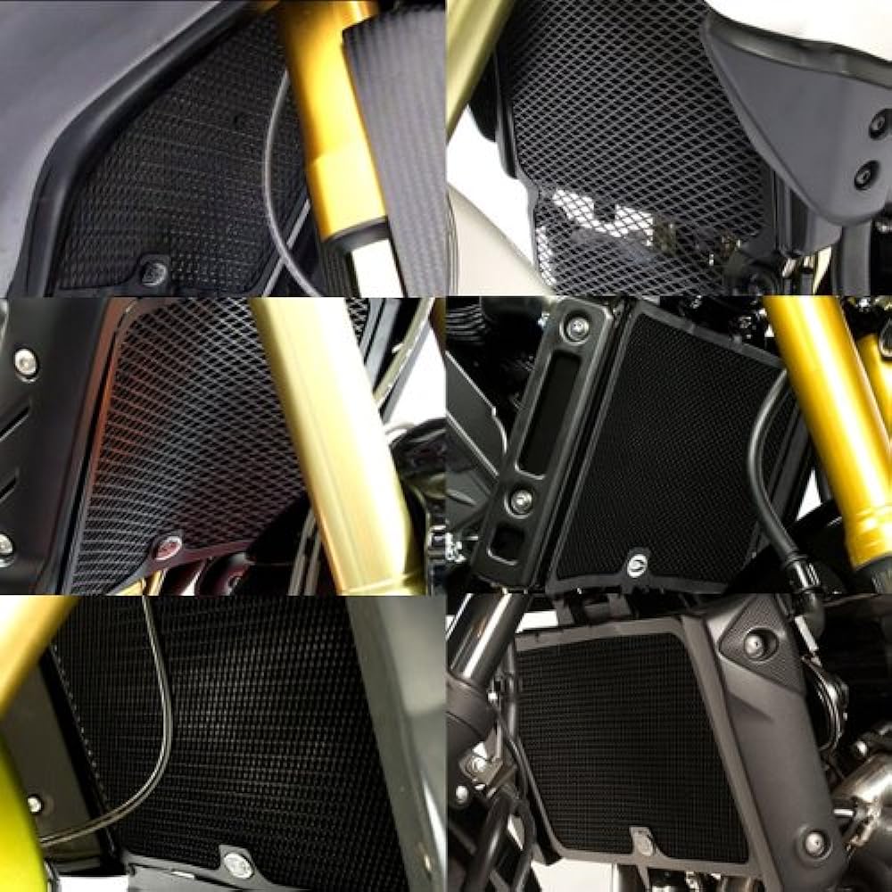 R&G Radiator Guard Black TR650 Strada (12-) RG-RAD0138BK