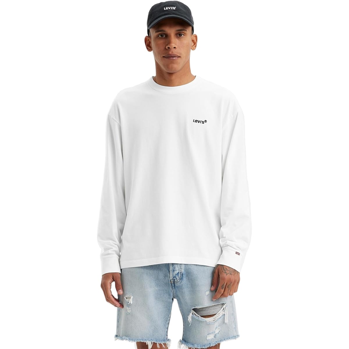 [Levi's] Sweatshirt Logo Sweatshirt Long Sleeve Men's