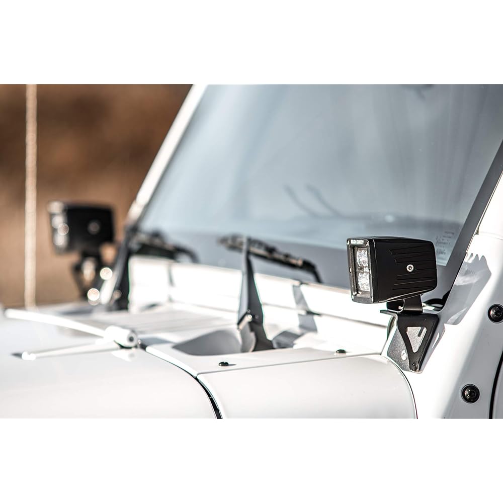 [Rough Country] Light mount 3/8 inch or 10mm hole JEEP WRANGLER Jeep Wrangler JK/6004