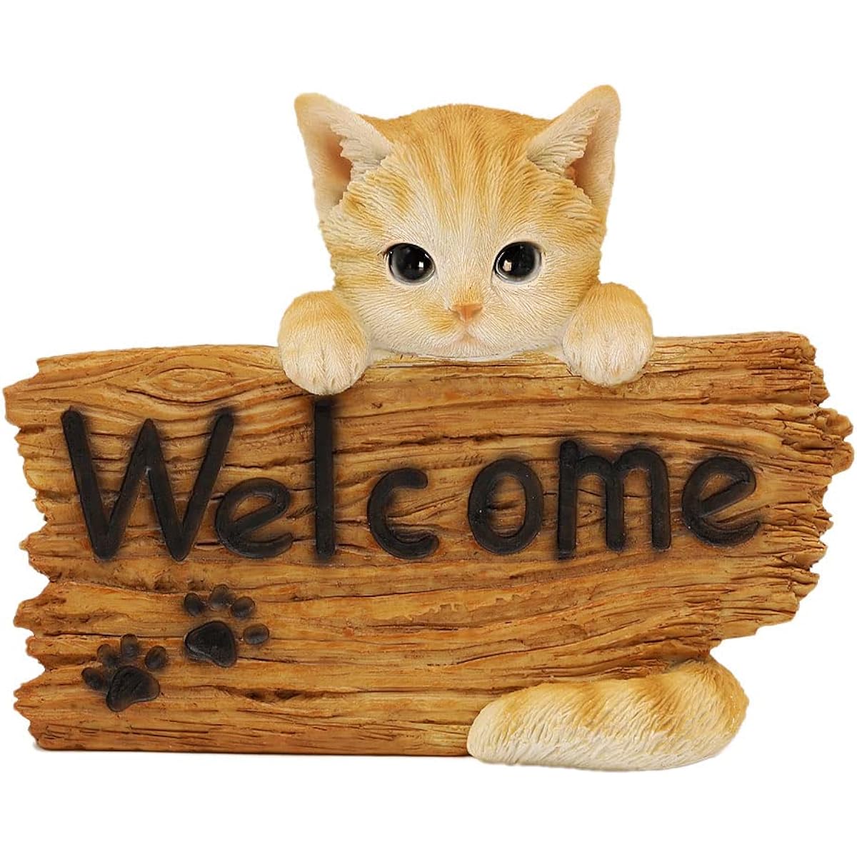 Devalier ca235y [Genuine Product] Cat Figurine, Brown Tiger, Resin Gift, Perfect Present