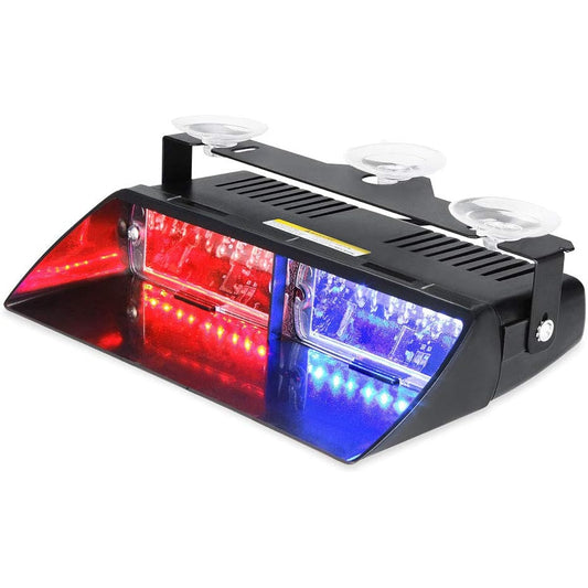AT-HAIHAN Blu Red LED Emergency Strobodash Light 18 types of flash pattern police car Police POV