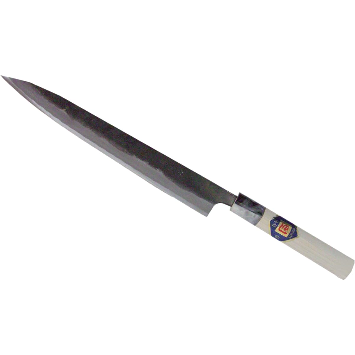 Tosa Knife Distribution Center Tosa Knife Knife Black Uchi Yanagiba Knife White Steel No. 1 240mm