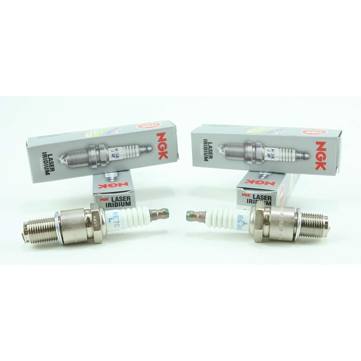 4pcs NGK Laser Iridium Racing Spark Plug RE7CL RE9BT Mazda RX-8 1.3 R2