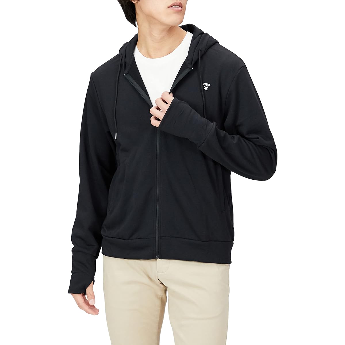 [Edwin] Hooded Sweatshirt Tabideni Parka Lightweight Travel Full Zip Parka Men's