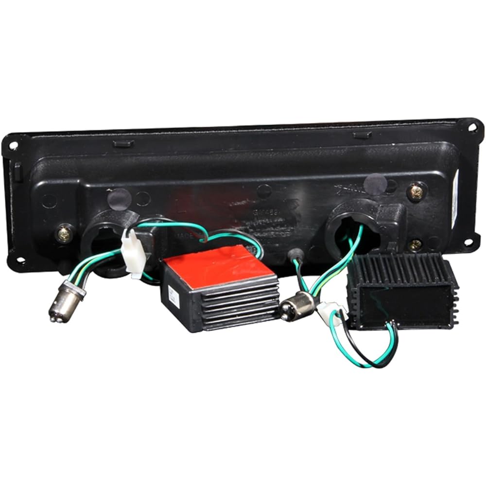Anzo USA 511050 GMC Black LED Parking Light Assembly- (sold in pairs)