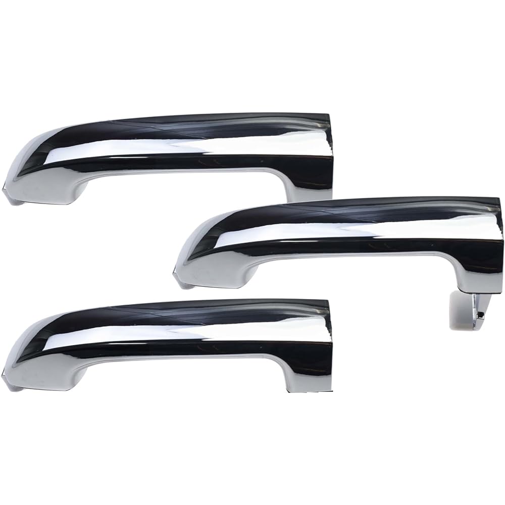 Car Parts Chrome Front Rear Left & Right Exterior Exterior Door Handle 826513J010 Hyundai Veracruz 3.8L V6 2007 2008 2009 2010 2011 2012 Car Parts (Size : 1 Side)