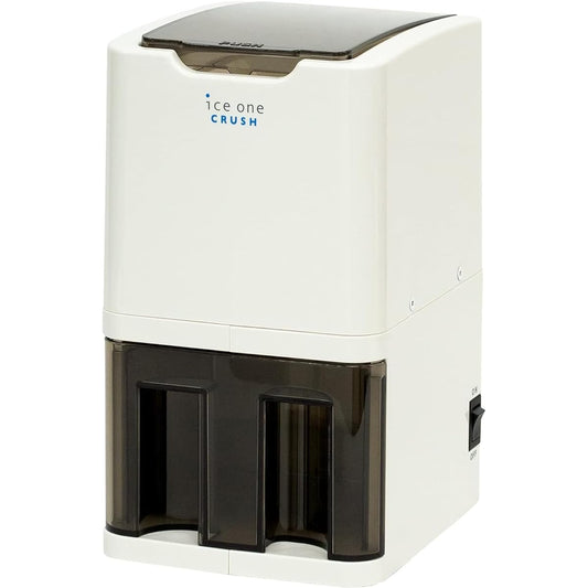 Ikenaga Iron Works Ice Maker Electric Ice Crusher Home/Commercial Use Small Shaved Ice Machine Ice Drink Sashimi Ice One Crush