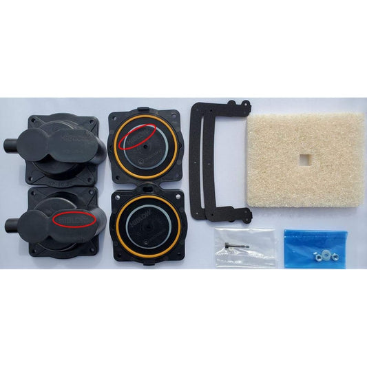HIBLOW HP-60/80 Rebuild/Repair Kit with Filter Cover Gasket Genuine Factory Certified