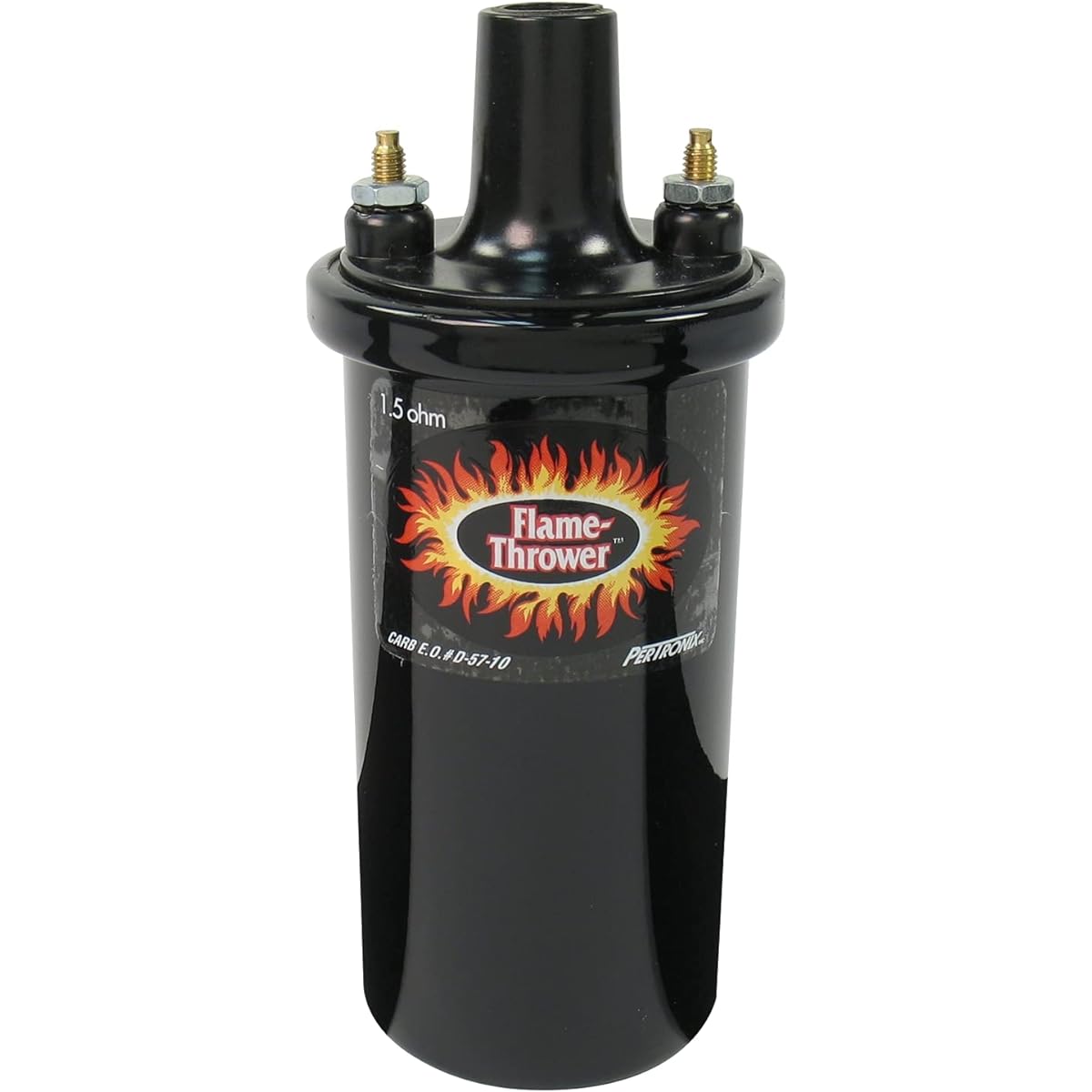 Pertronix 40011 Frame Slor 40,000 Bolt 1.5 Ohm Coil Black