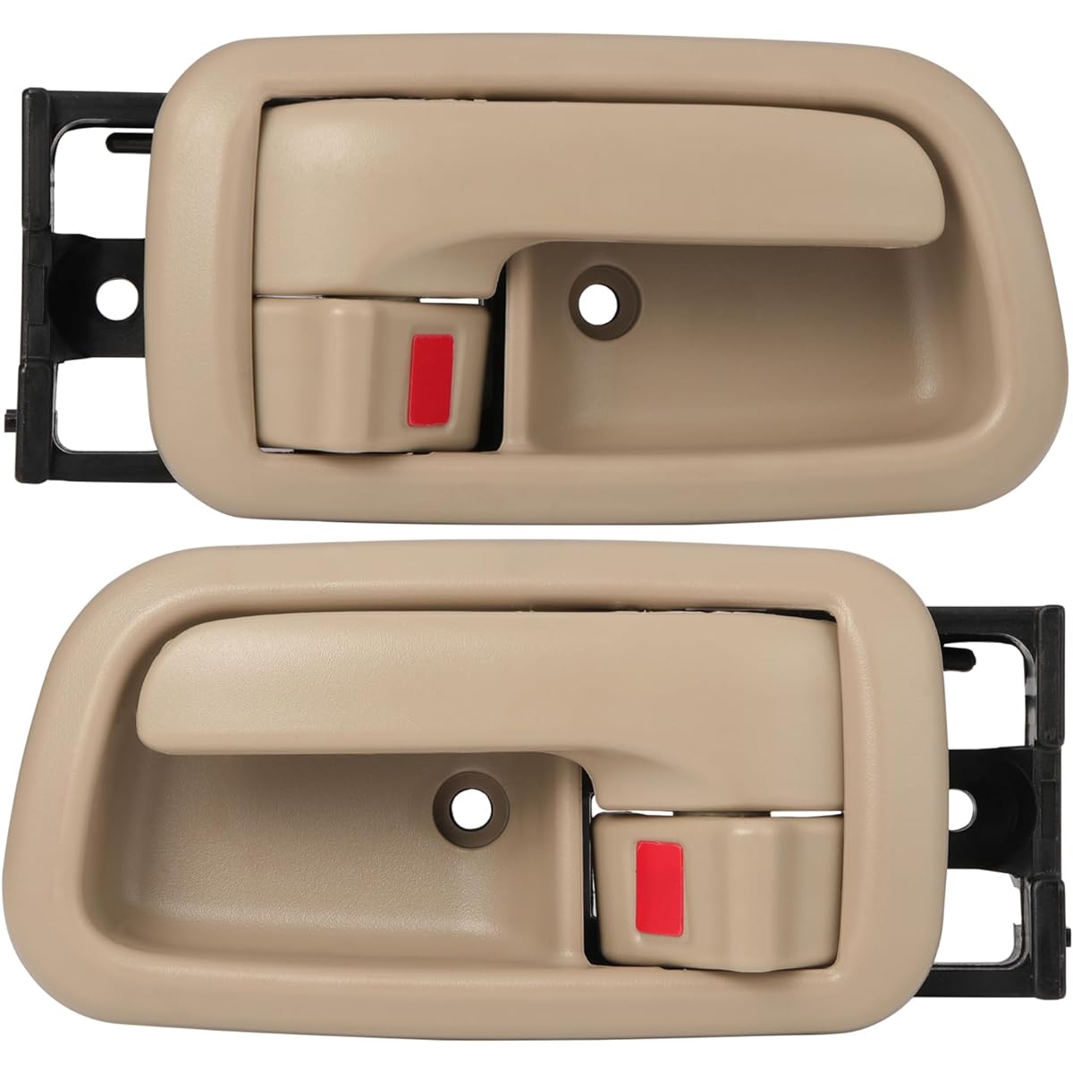 LCYOLADA interior door handle with bezel (pair) Beige Front Left Driver & Usuke Hand seat 2000-2006 Toyota Tandra 692060C010B2 69206-010-B2