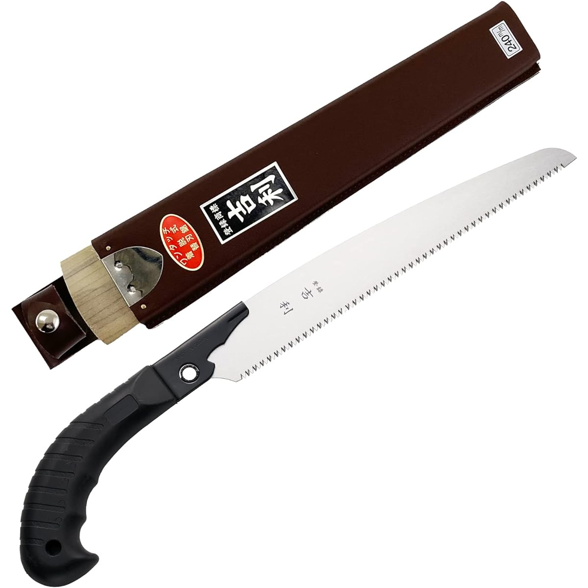 Aguri no Kura Geely One-Touch Replaceable Blade Saw 240mm Made in Japan Made in Sanjo, Niigata Prefecture Professional Use Raw Tree Pruning Saw Regular Eyes with Saw
