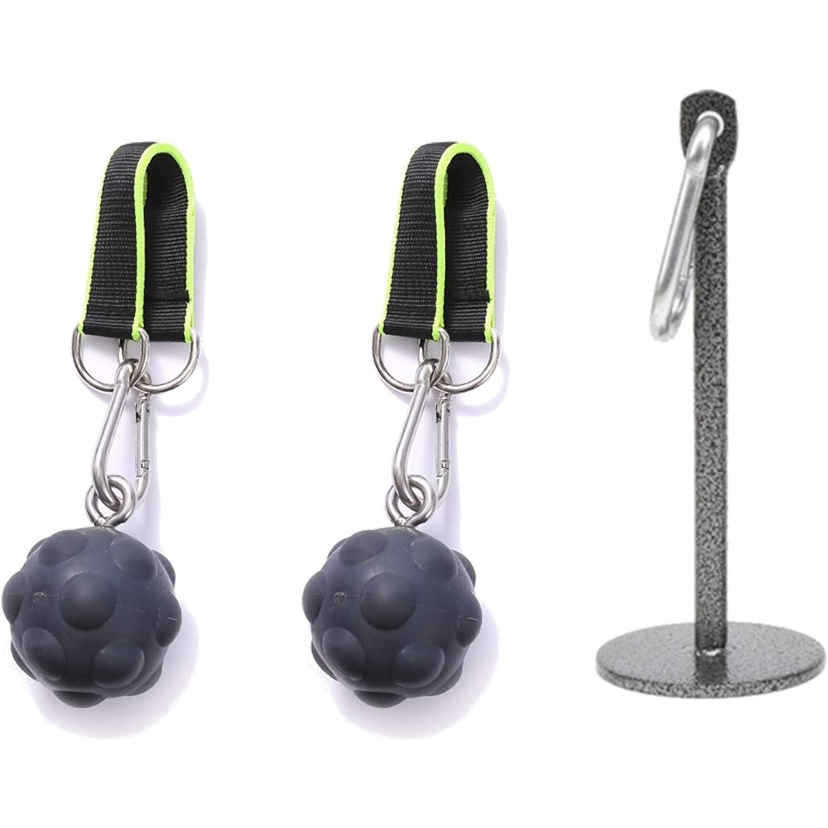 Kurop Pull Up Ball Power Ball Pull Up Chinning Grip Attachment Strength Training Set of 2