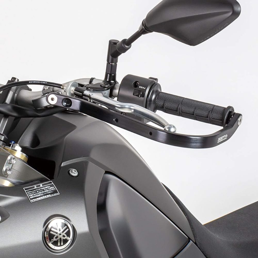 ZETA Adventure Armor Hand Guard Tenere 700 Tenere700 Special Bar End Included Aluminum Black Knuckle Guard Hand Guard ZE72-6041