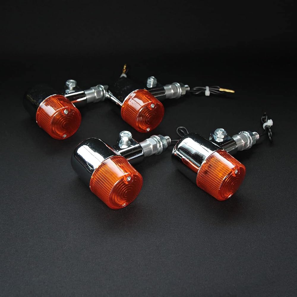 CHERRY [581] Round European Turn Signal 35mm Orange