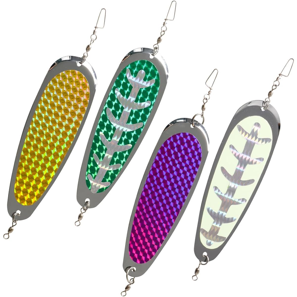 Fabulous Dodger Trolling Lake Light Flasher Boat Fishing Lure Rig Tackle Sakura Trout Rainbow Trout Yellow Trout Trout