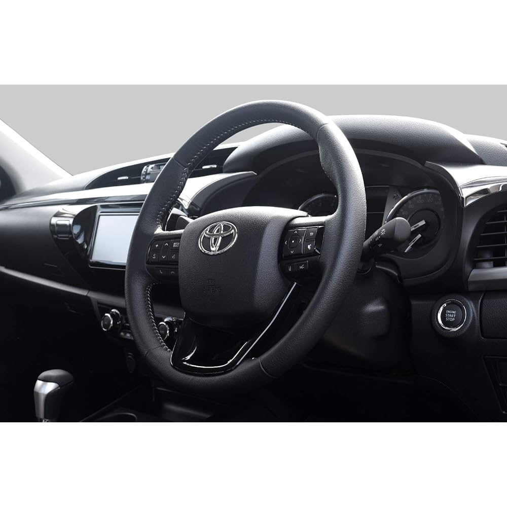SecondStage Toyota HILUX HILUX GUN125 Pickup Truck Steering Panel Under Piano Black T535BLK