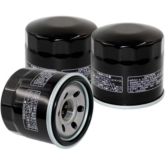 1/2/3 Pieces Motorcycle Oil Filter S/UZU-KI GSXS 750 GSXS1000 GSXS 1000 F GSXS1000F 2005-2020 GSXR1100 GSXR 1100 1986-1998 GV1400 (Color : 3 Pieces)