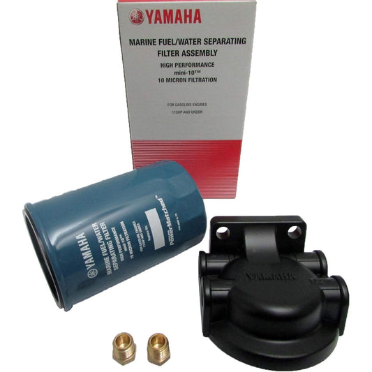 Yamaha OEM Mini 10 10 Micron Fuel Filter Assembly MAR-MINIF-IL-AS