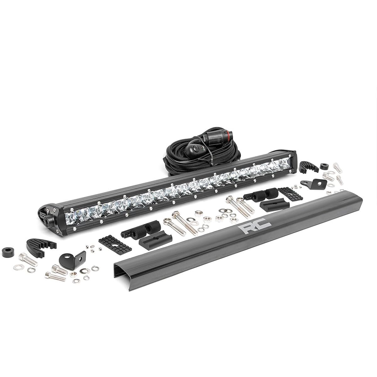 ROUGH COUNTRY 20 inch Chrome Series straight 1 row CREE LED light bar 70720