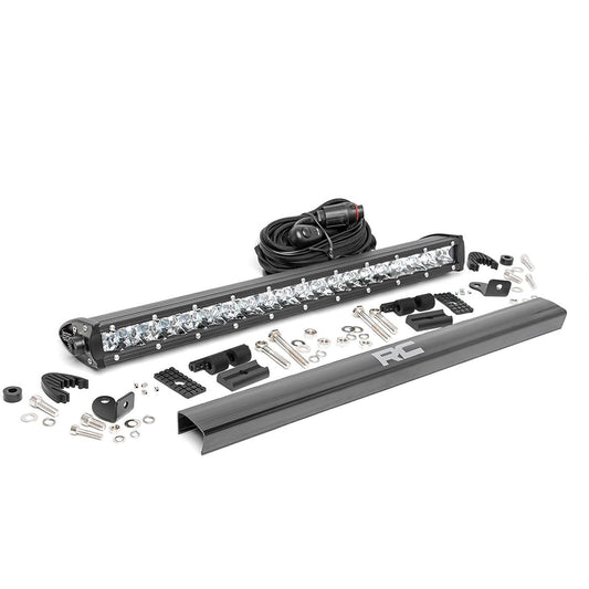 ROUGH COUNTRY 20 inch Chrome Series straight 1 row CREE LED light bar 70720