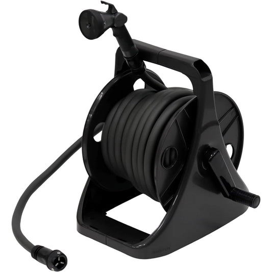 Green Life Hose Hose Reel 20m Roll Plenty of Water Output Large Water Nozzle Smooth Hose Monotone "G Aqua 205DN PRQ-205DN"