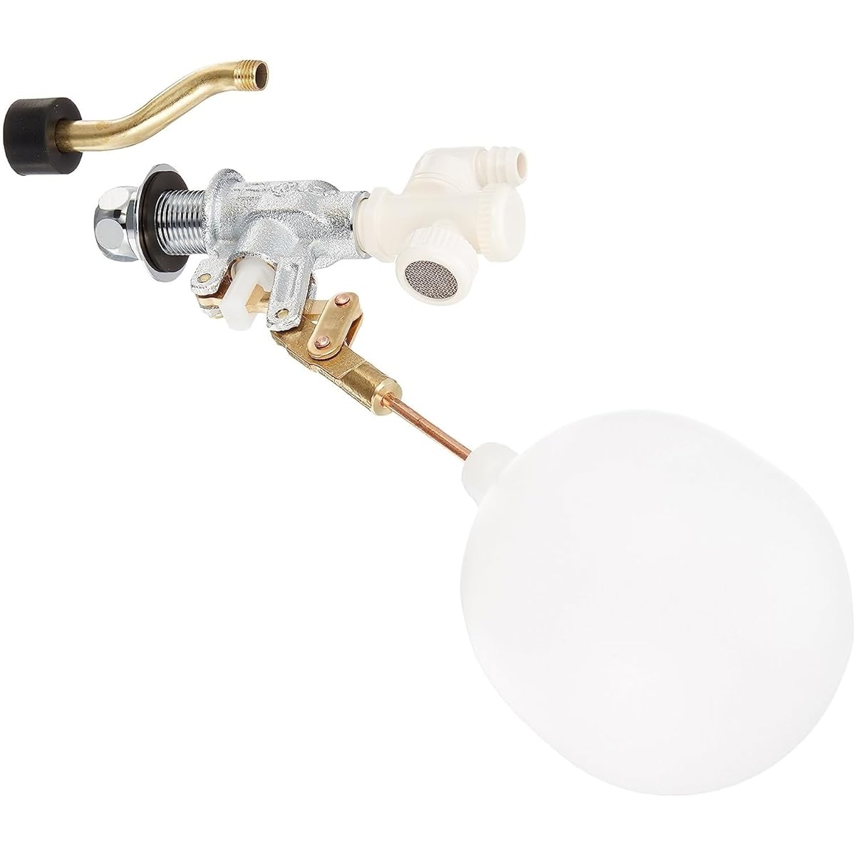 SANEI Toilet Parts Low Tank Ball Tap for Flushing Type Toilet Multi Type PV46-1S-13