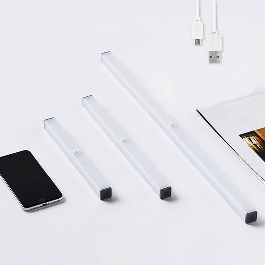 7Life LED Sensor Light, Motion Sensor Light, LED, Indoor Bar Light, USB Rechargeable, LED Bar Light, Indoor, Ultra Bright, Slim, High Capacity, Battery, Ultra-thin Design, Stair Light, Foot Light,