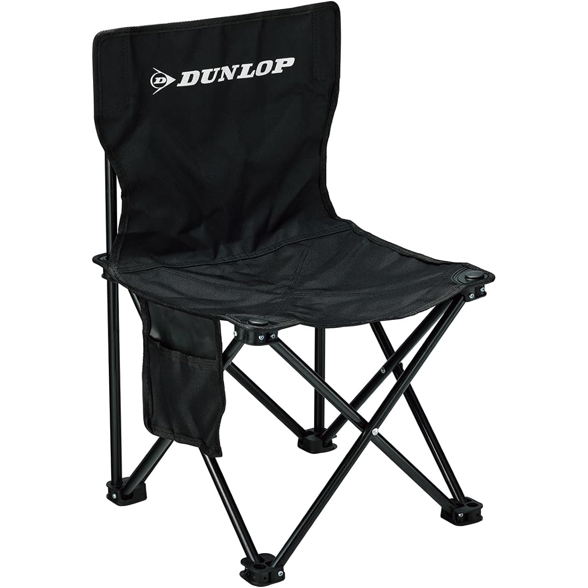 DUNLOP Tennis Folding Chair Chair (Folding Chair) Black DAC8404