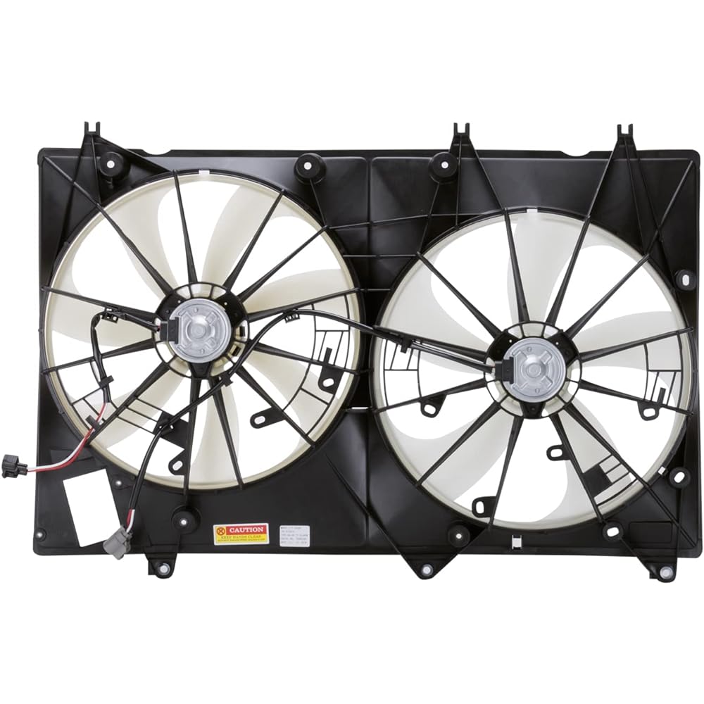 TYC Toyota Highlander Replacement Radiator/Condenser Cooling Fan Sembris 622010