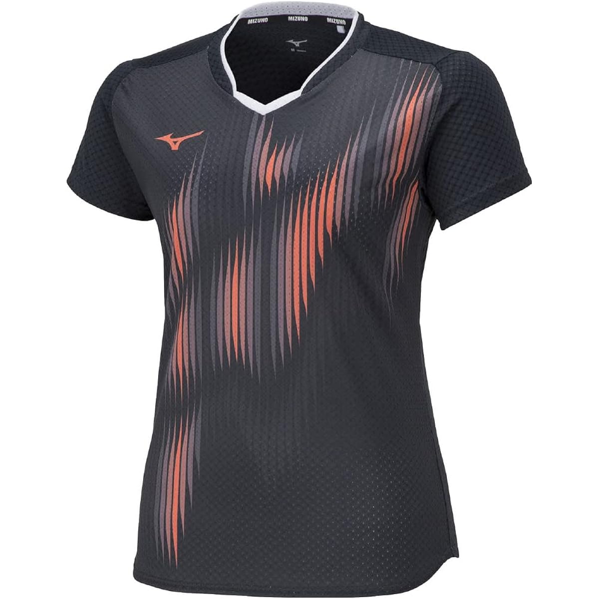 [Mizuno] Tennis Wear Dry Aeroflow Game Shirt Short Sleeve (Keep Light) Highly Breathable Easy to Move 62JAA200 Women's