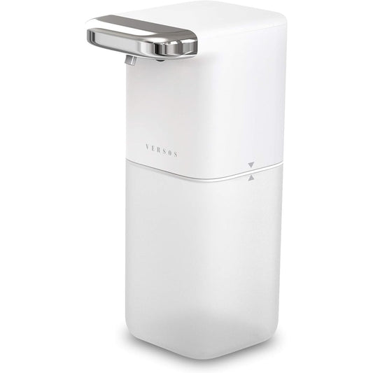 VERSOS Auto Foam Dispenser Soap Dispenser Large Capacity 450ml 2 Level Adjustment Automatic Foam Hand Soap (White)