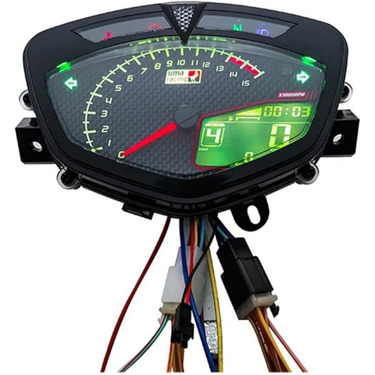 LED Indicator Odometer Fits for Lc135 V1 Jupiter MX Uma Motorcycle Speedometer LCD RPM Tachometer Meter 2X Digital Meter