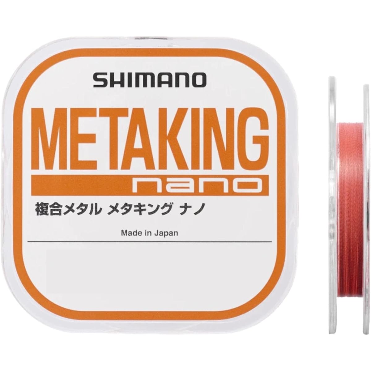 SHIMANO Line Metal Line Metaking Nano 12m/21m 0.006/0.008/0.020 Orange - LG-A11V/LG-A21V