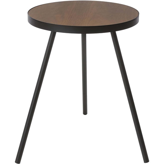 Yamazaki Jitsugyo 5559 Side Table Round Black W49XD48XH50cm Tower Mini Table Accessory Holder