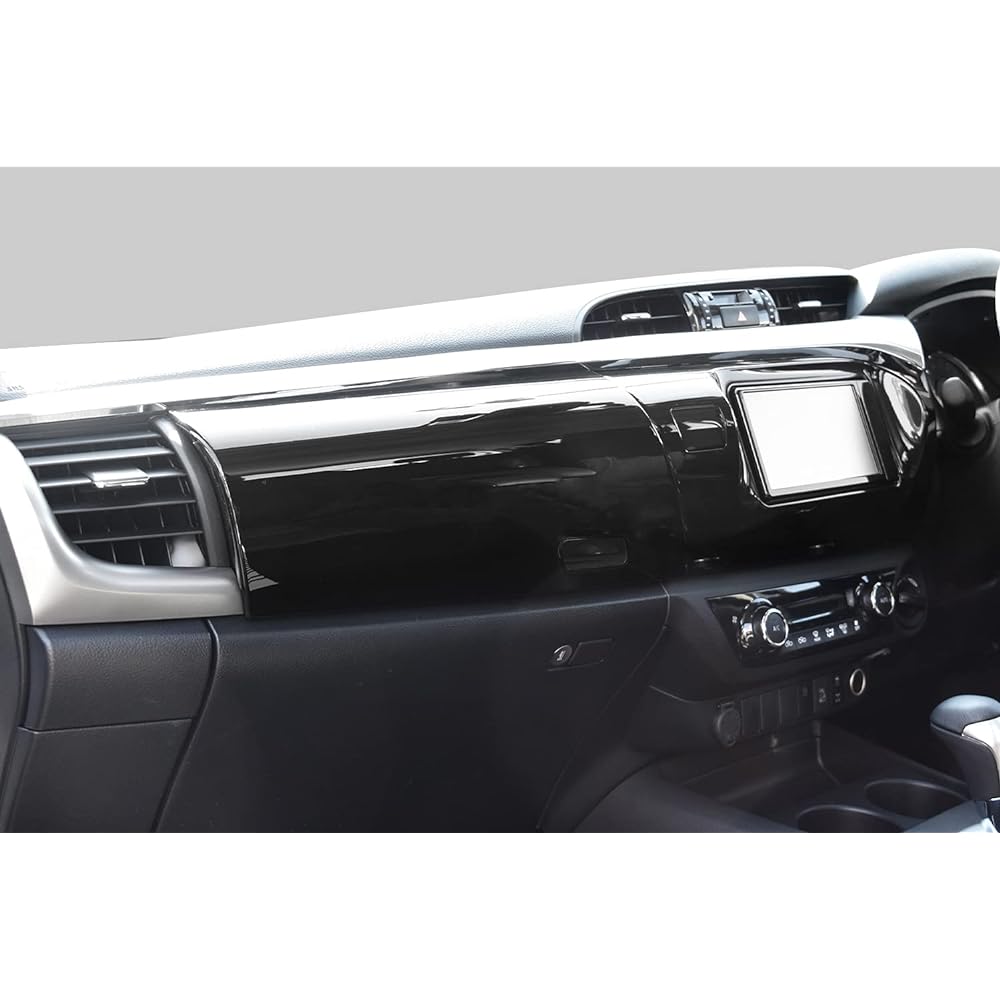 SecondStage Toyota Hilux GUN125 Dash Panel Piano Black/T579BLK