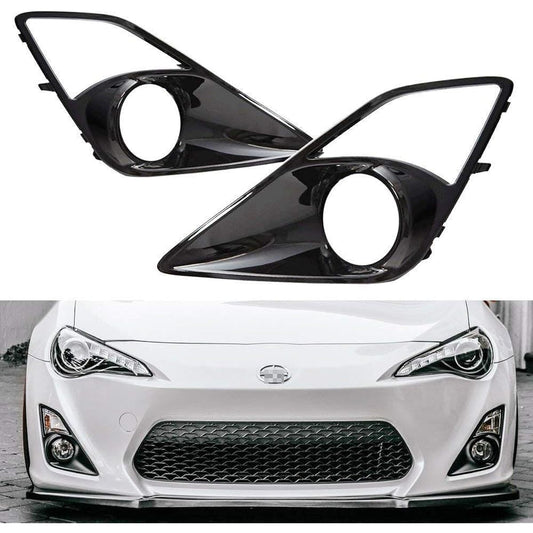 IJDMTOY Left and right fog lamp height gloss bezel cover 2013-2016 Sion FR-S (required JDM Toyota 86 Converts!)