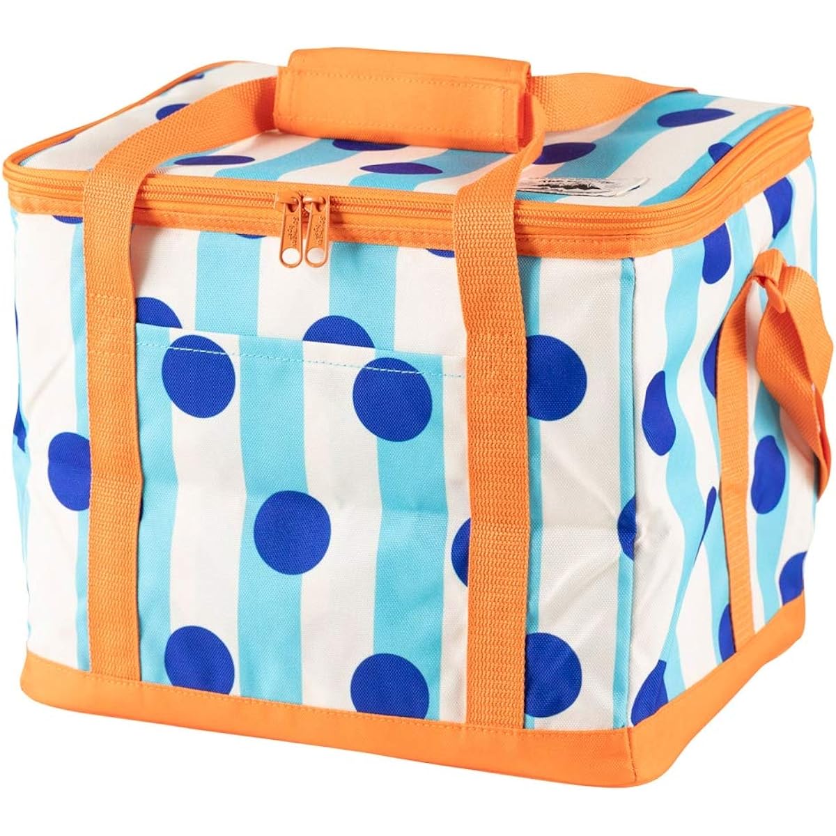 Konan Original Soft Cooler Bag 15L Dot Blue Width 300 x Depth 250 x Height 260mm